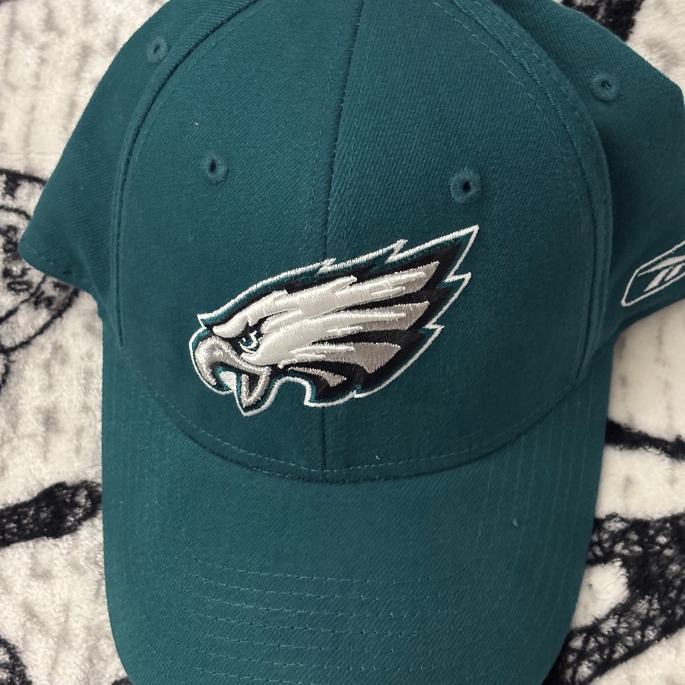 NFL Philadelphia Eagles Hat Green Reebok On Field Men OSFM NWOT Demo Hat